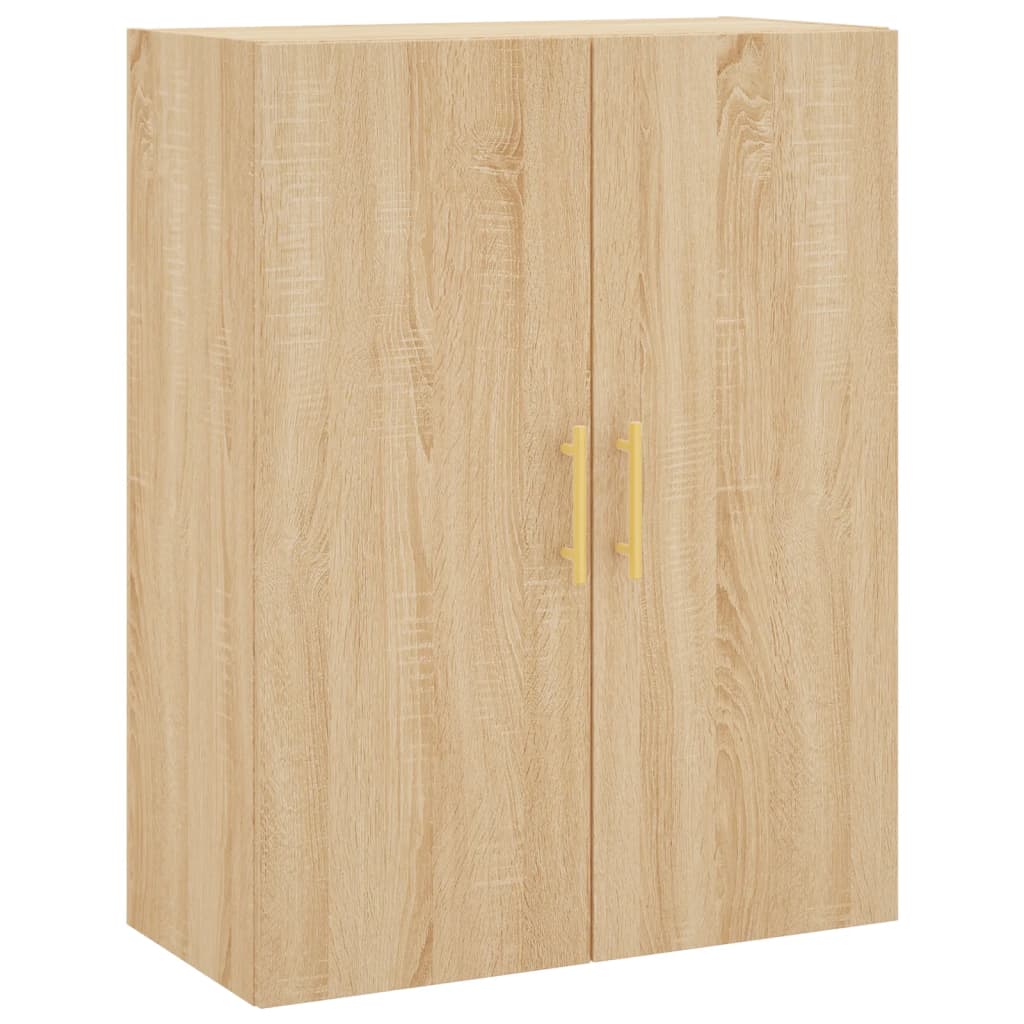 vidaXL Dulap înalt, stejar sonoma, 69,5x34x180 cm, lemn compozit vidaXL Dulap înalt, stejar sonoma, 69,5x34x180 cm, lemn compozit