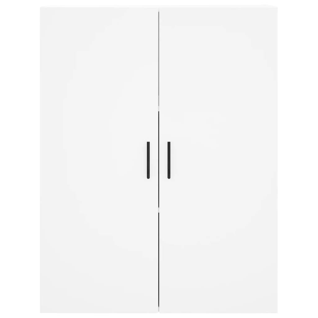 vidaXL Dulap înalt, alb, 69,5x34x180 cm, lemn compozit