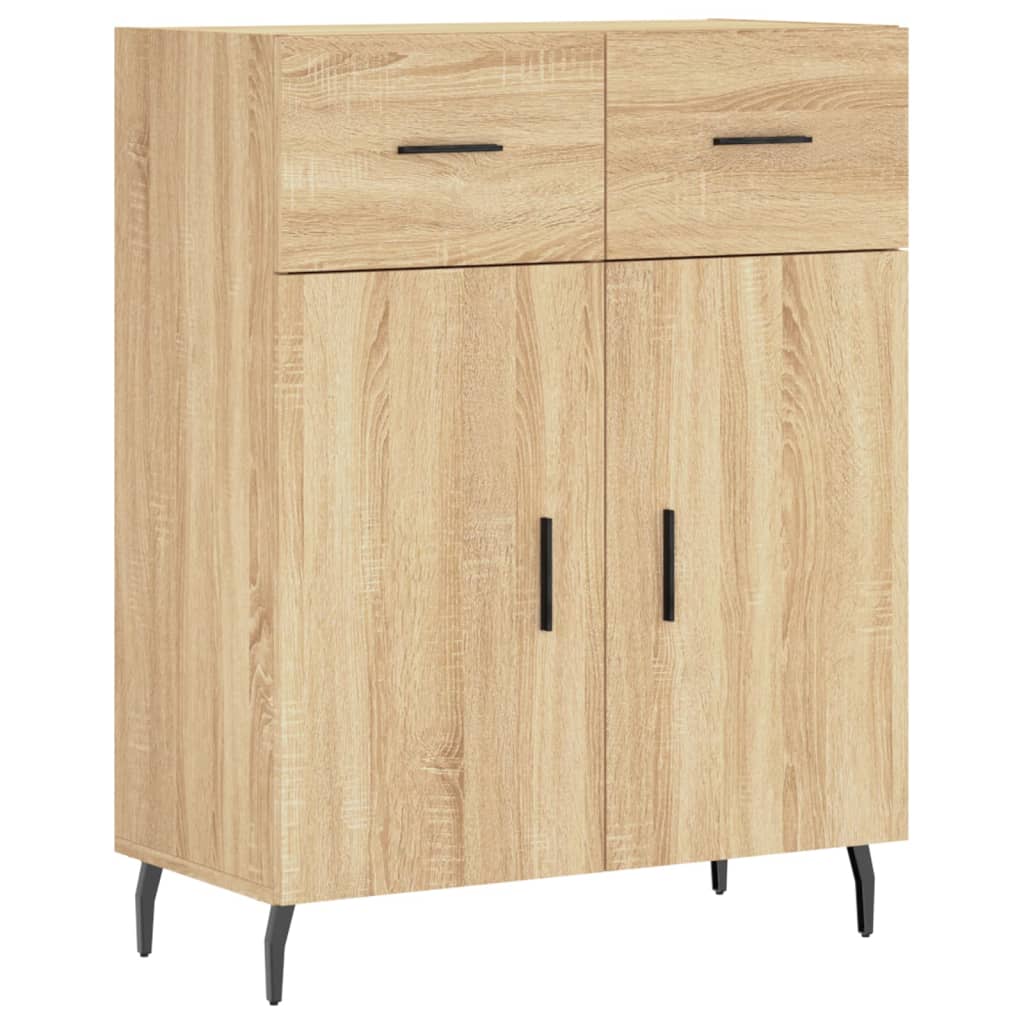 vidaXL Dulap înalt, stejar sonoma, 69,5x34x180 cm, lemn compozit vidaXL Dulap înalt, stejar sonoma, 69,5x34x180 cm, lemn compozit