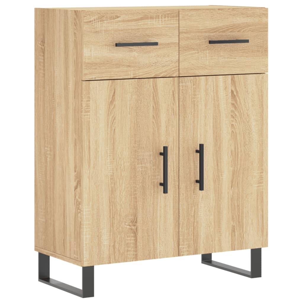 vidaXL Dulap înalt, stejar sonoma, 69,5x34x180 cm, lemn compozit vidaXL Dulap înalt, stejar sonoma, 69,5x34x180 cm, lemn compozit