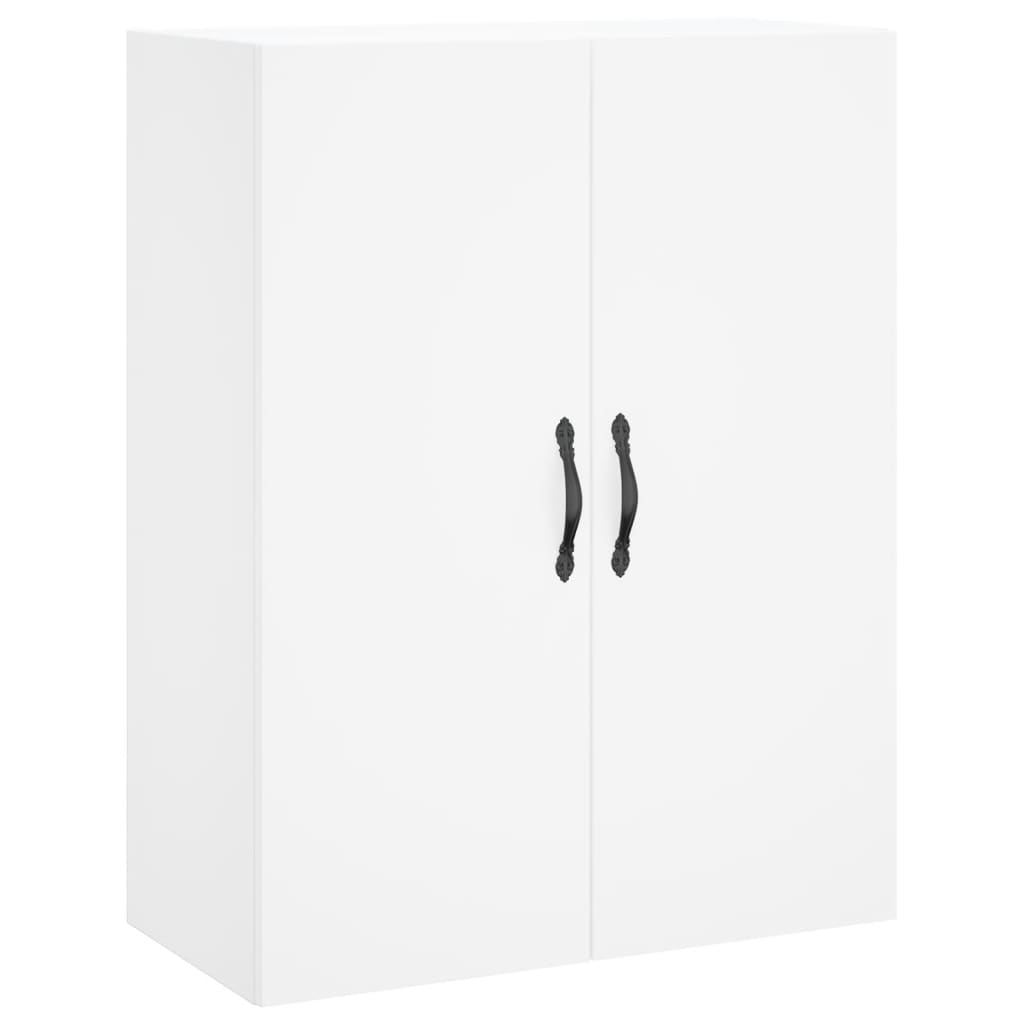 vidaXL Dulap înalt, alb, 69,5x34x180 cm, lemn compozit