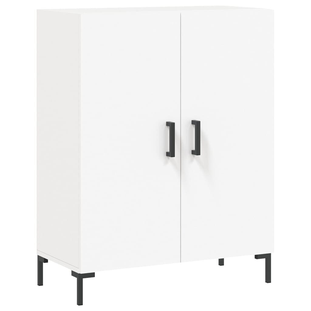 vidaXL Dulap înalt, alb, 69,5x34x180 cm, lemn compozit