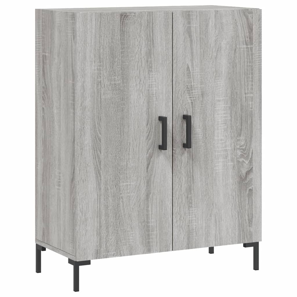 vidaXL Dulap înalt, gri sonoma, 69,5x34x180 cm, lemn compozit