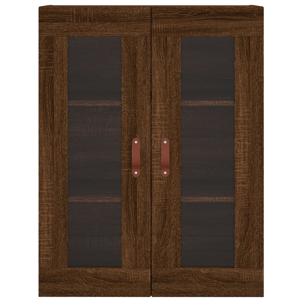 vidaXL Dulap înalt, stejar maro, 69,5x34x180 cm, lemn compozit vidaXL Dulap înalt, stejar maro, 69,5x34x180 cm, lemn compozit