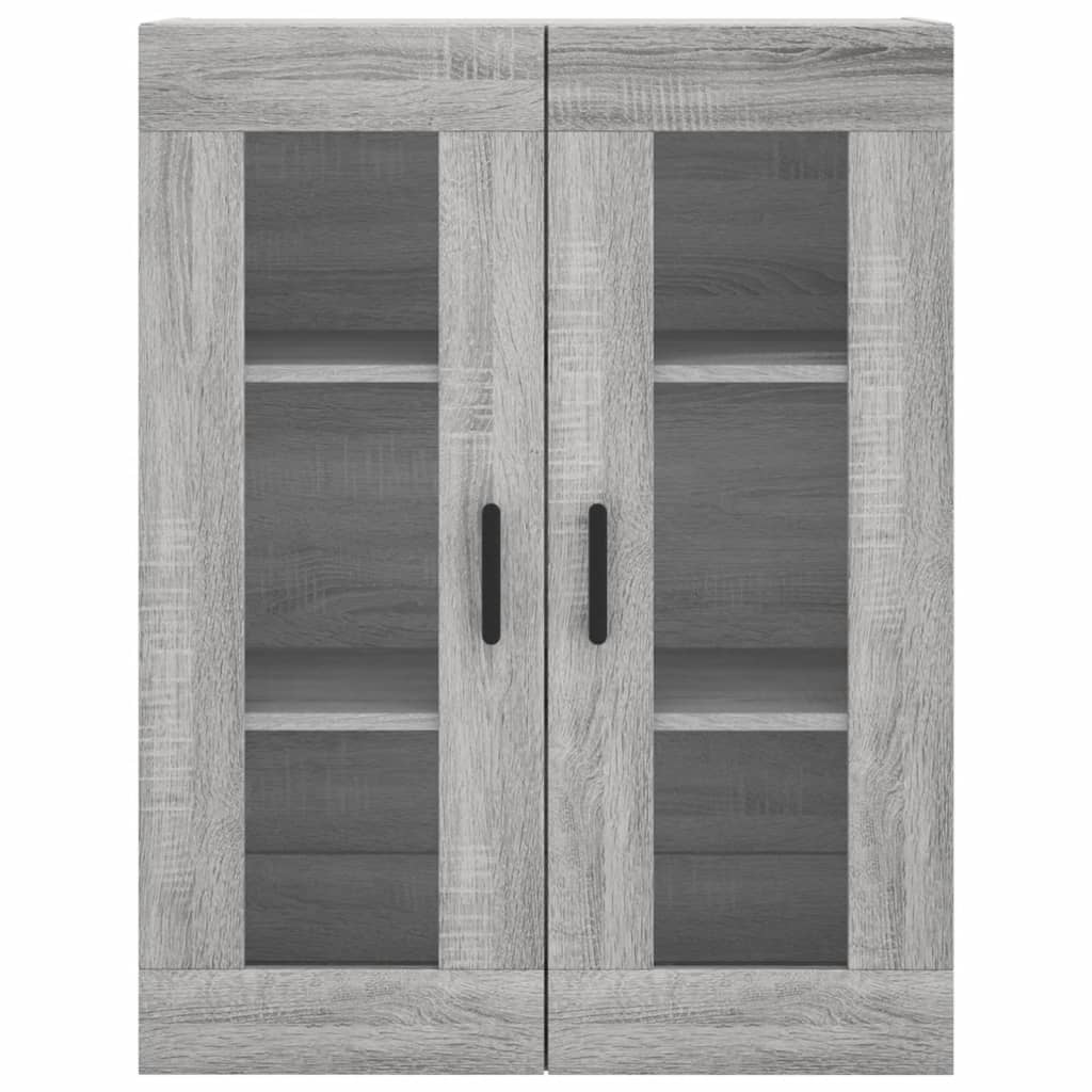 vidaXL Dulap înalt, gri sonoma, 69,5x34x180 cm, lemn compozit