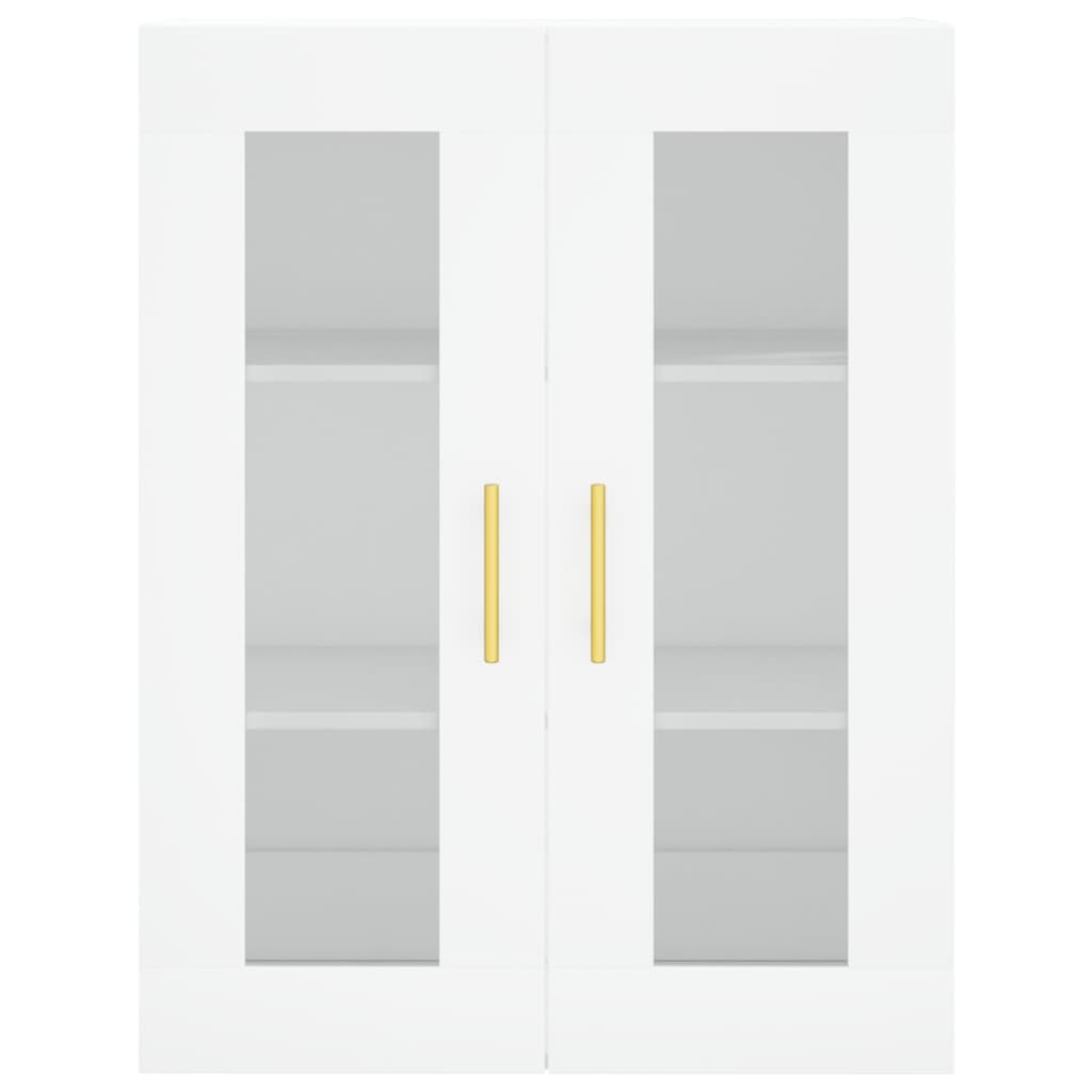 vidaXL Dulap înalt, alb, 69,5x34x180 cm, lemn compozit