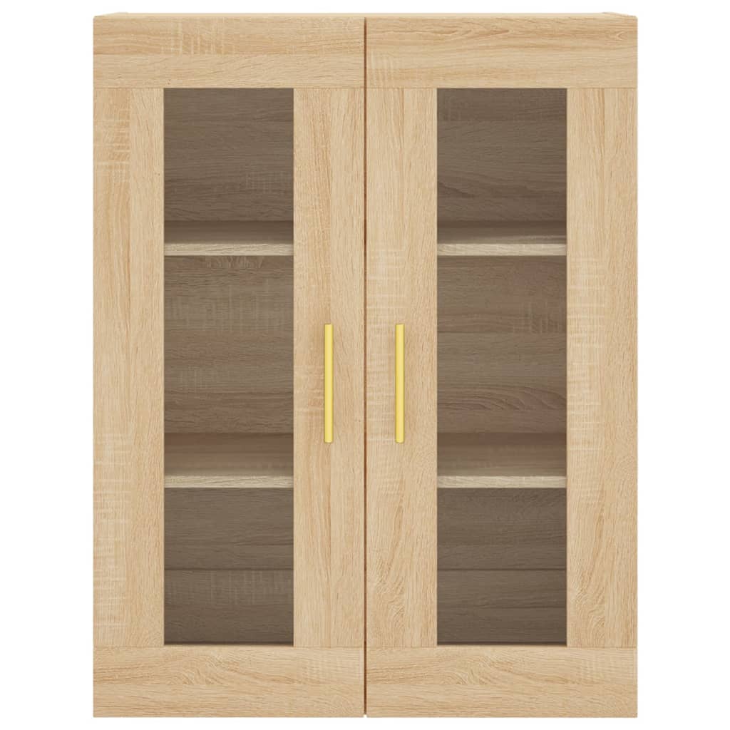 vidaXL Dulap înalt, stejar sonoma, 69,5x34x180 cm, lemn compozit