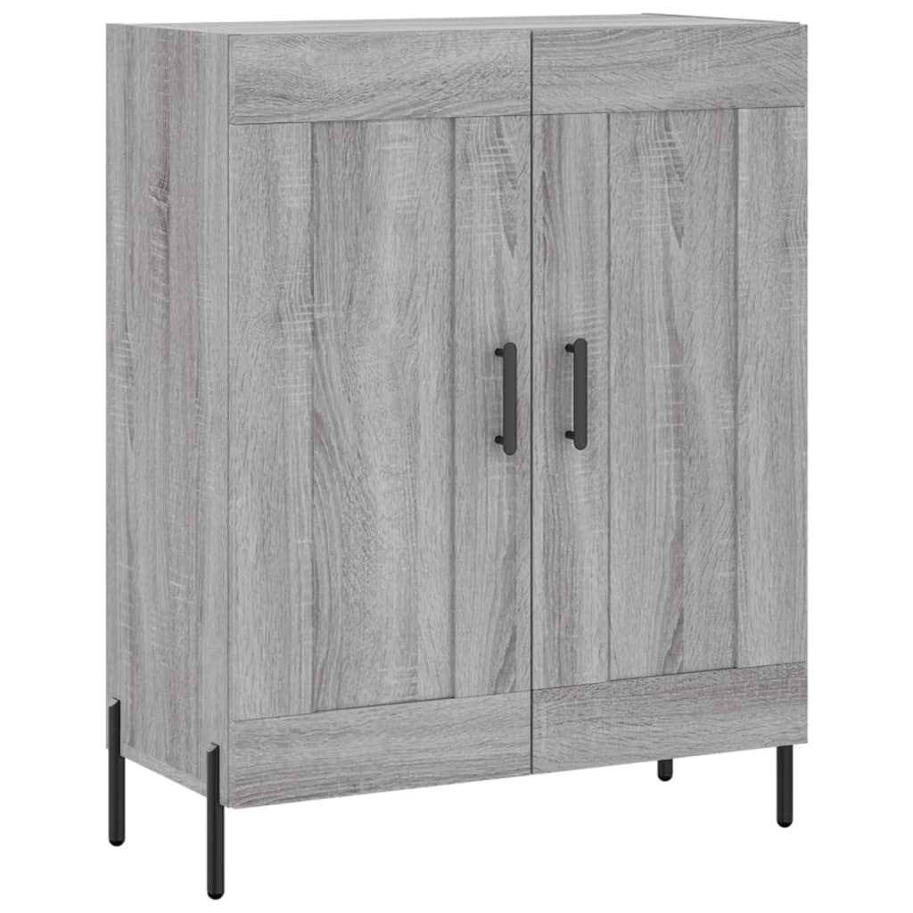 vidaXL Dulap înalt, gri sonoma, 69,5x34x180 cm, lemn compozit
