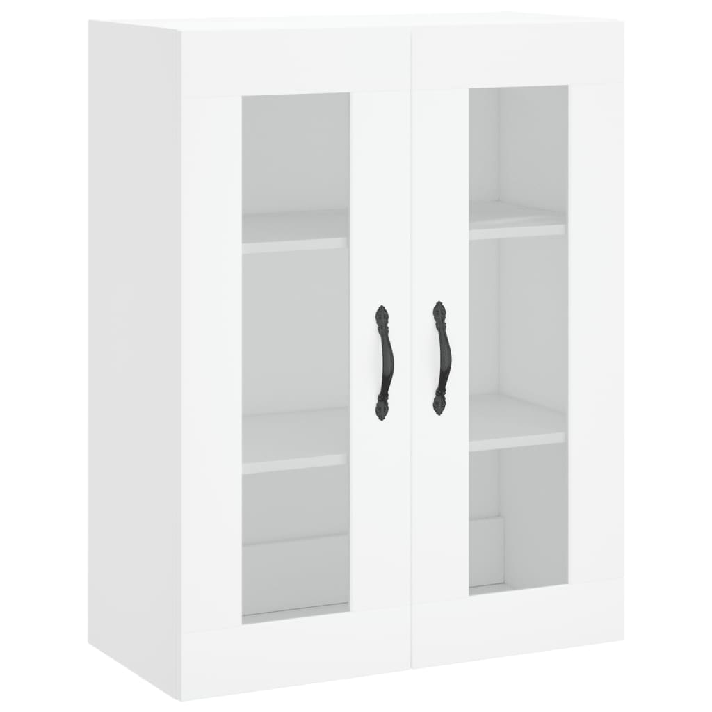 vidaXL Dulap înalt, alb, 69,5x34x180 cm, lemn compozit vidaXL Dulap înalt, alb, 69,5x34x180 cm, lemn compozit