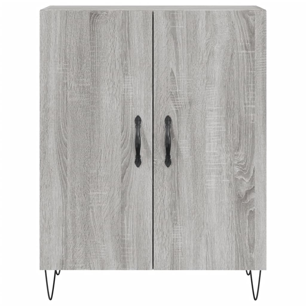 vidaXL Dulap înalt, gri sonoma, 69,5x34x180 cm, lemn compozit