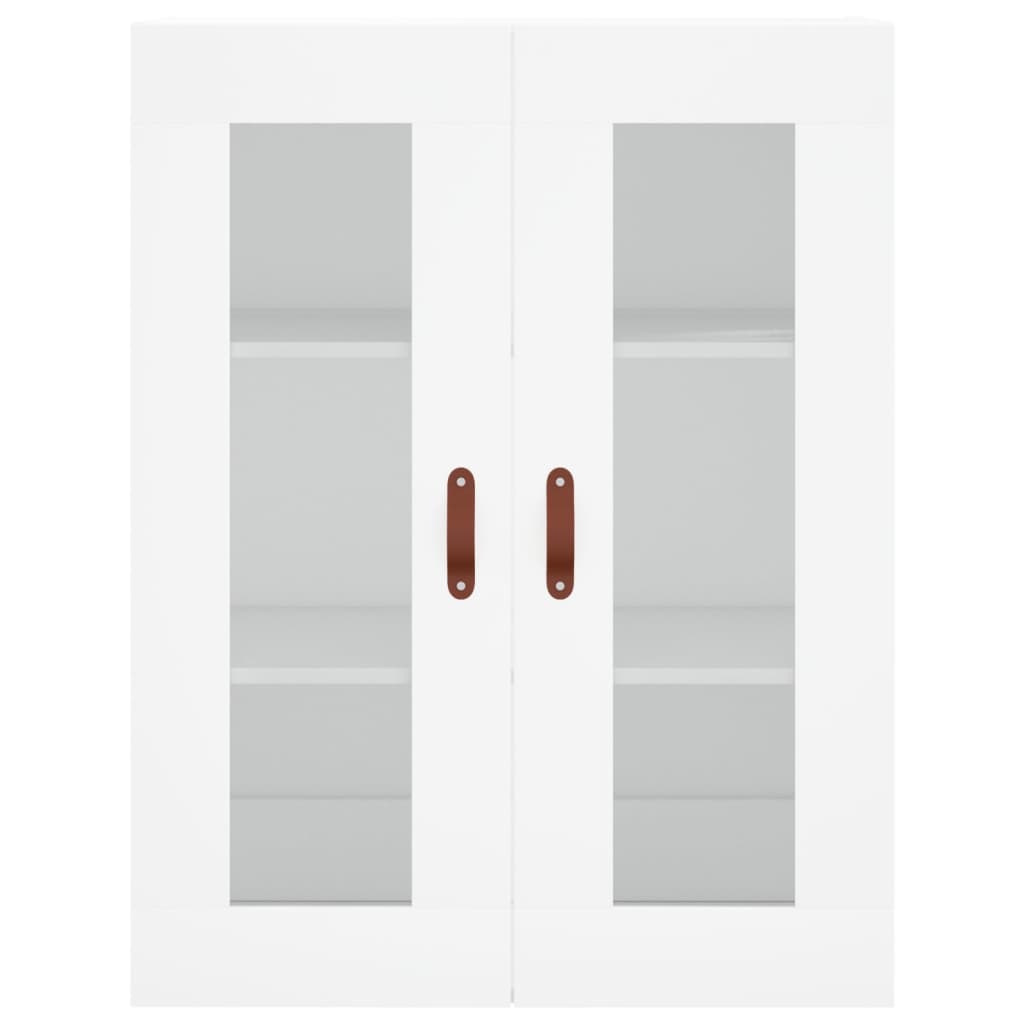 vidaXL Dulap înalt, alb, 69,5x34x180 cm, lemn compozit