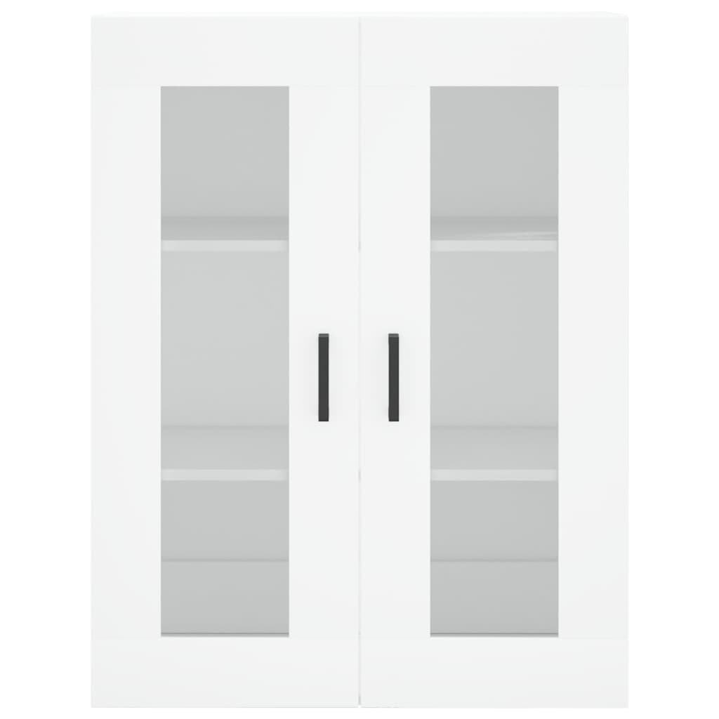 vidaXL Dulap înalt, alb, 69,5x34x180 cm, lemn compozit