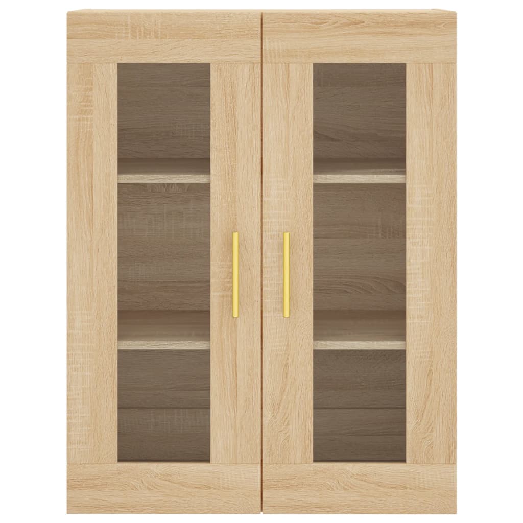 vidaXL Dulap înalt, stejar sonoma, 69,5x34x180 cm, lemn compozit vidaXL Dulap înalt, stejar sonoma, 69,5x34x180 cm, lemn compozit