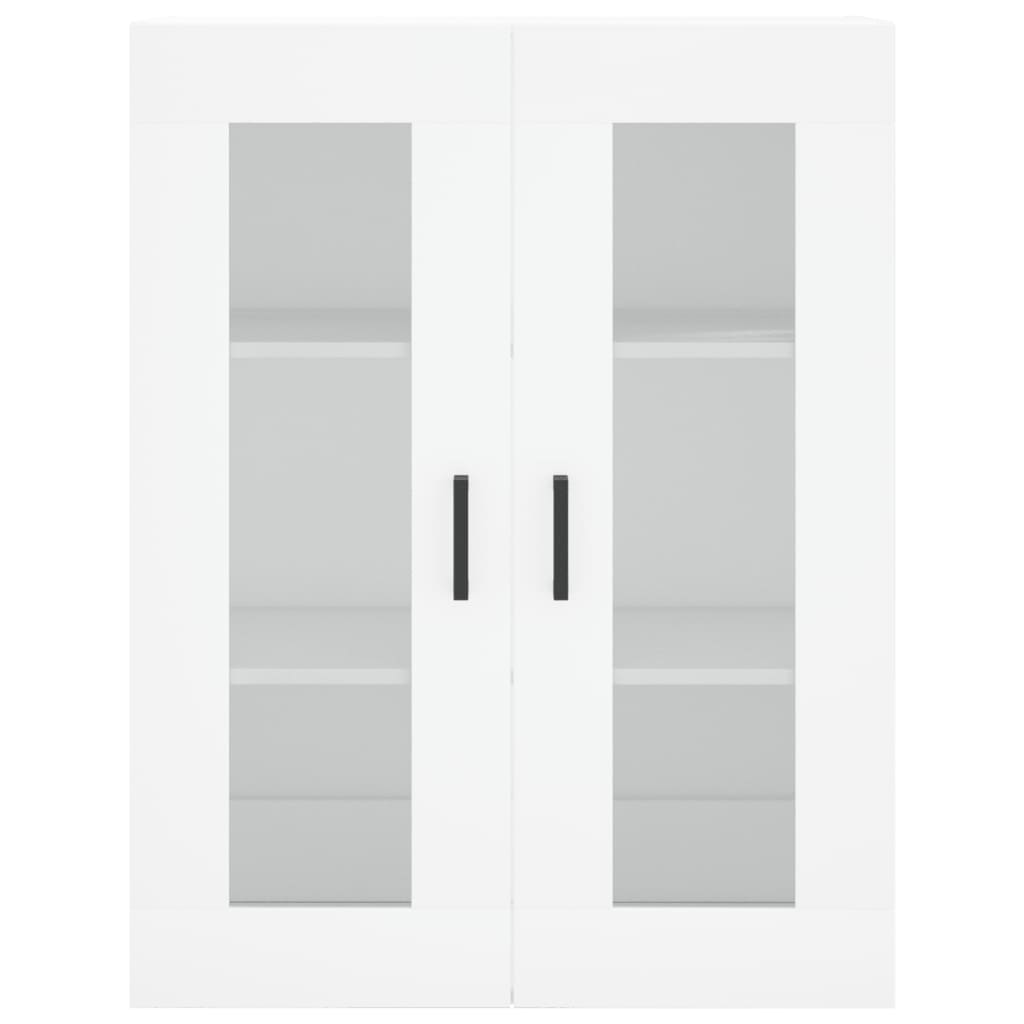 vidaXL Dulap înalt, alb, 69,5x34x180 cm, lemn compozit