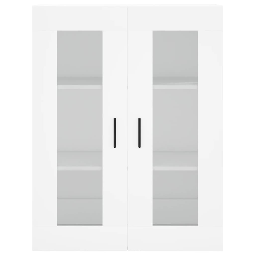 vidaXL Dulap înalt, alb, 69,5x34x180 cm, lemn compozit