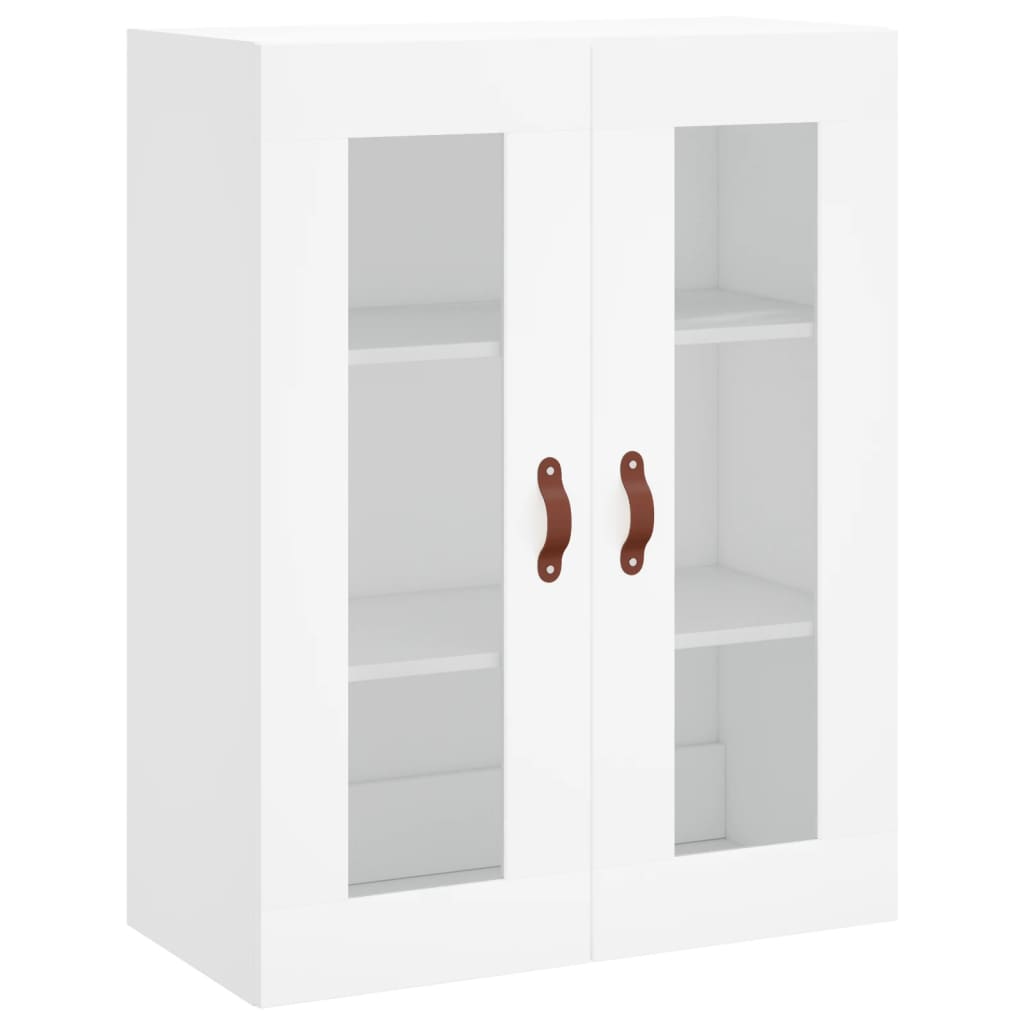 vidaXL Dulap înalt, alb, 69,5x34x180 cm, lemn compozit vidaXL Dulap înalt, alb, 69,5x34x180 cm, lemn compozit