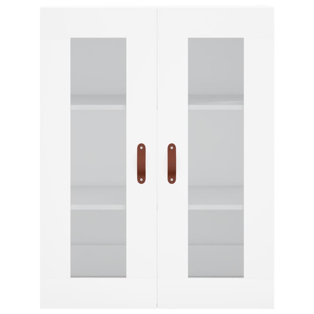 vidaXL Dulap înalt, alb, 69,5x34x180 cm, lemn compozit