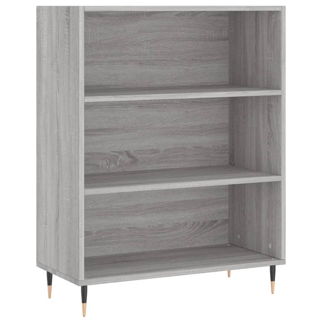 vidaXL Dulap înalt, gri sonoma, 69,5x34x180 cm, lemn compozit