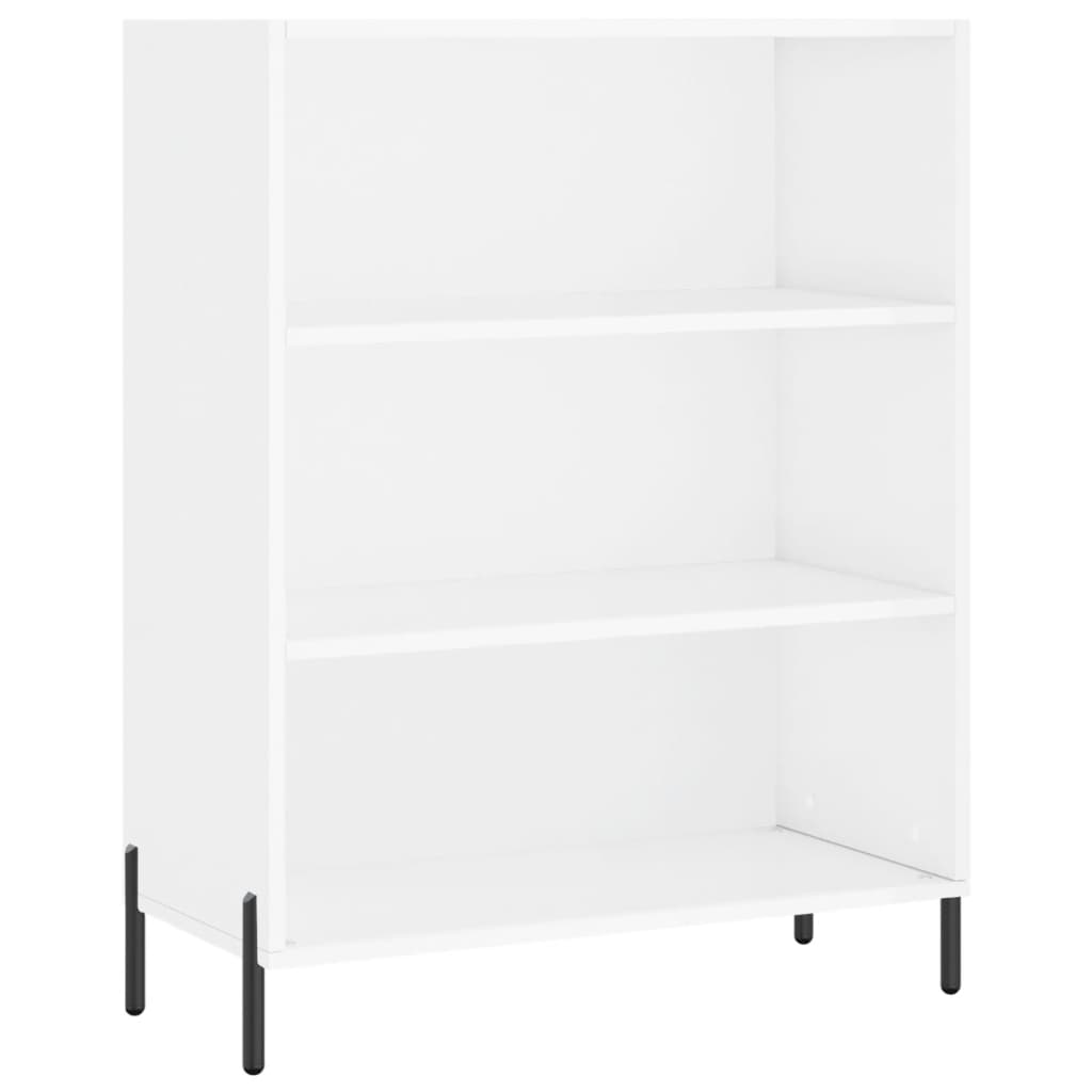 vidaXL Dulap înalt, alb, 69,5x34x180 cm, lemn compozit
