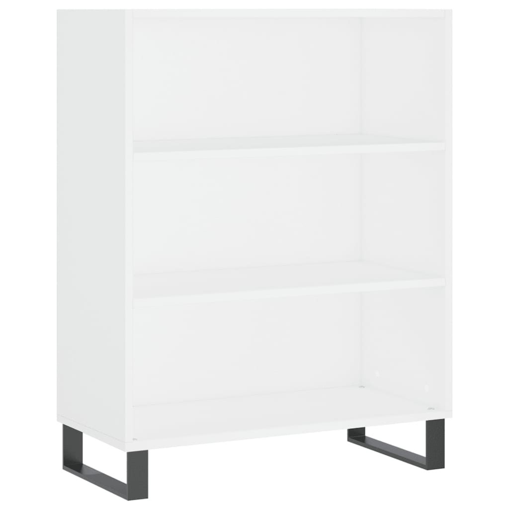 vidaXL Dulap înalt, alb, 69,5x34x180 cm, lemn compozit
