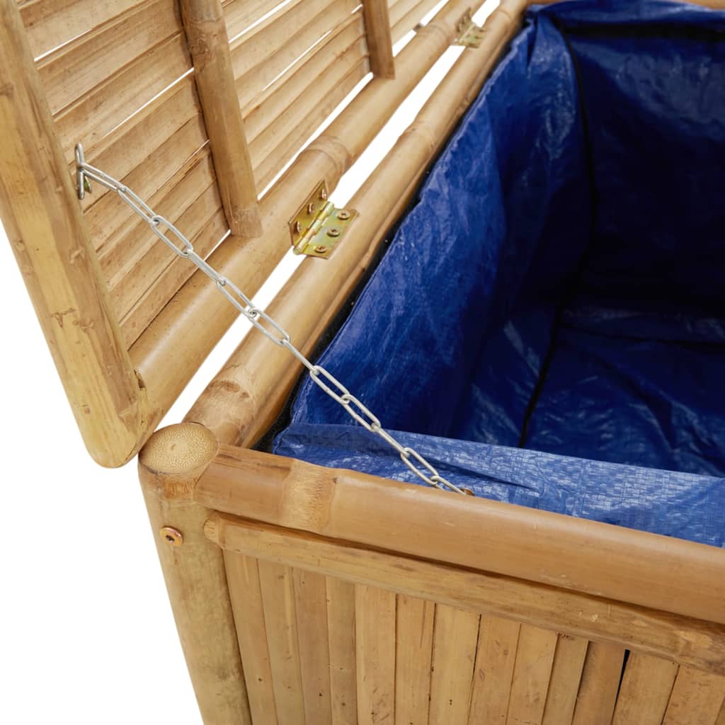 vidaXL Cutie de depozitare de grădină, 110x52x55 cm, bambus vidaXL Cutie de depozitare de grădină, 110x52x55 cm, bambus