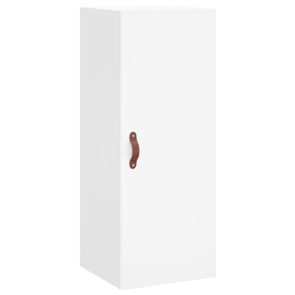 vidaXL Dulap înalt, alb, 34,5x34x180 cm, lemn prelucrat vidaXL Dulap înalt, alb, 34,5x34x180 cm, lemn prelucrat