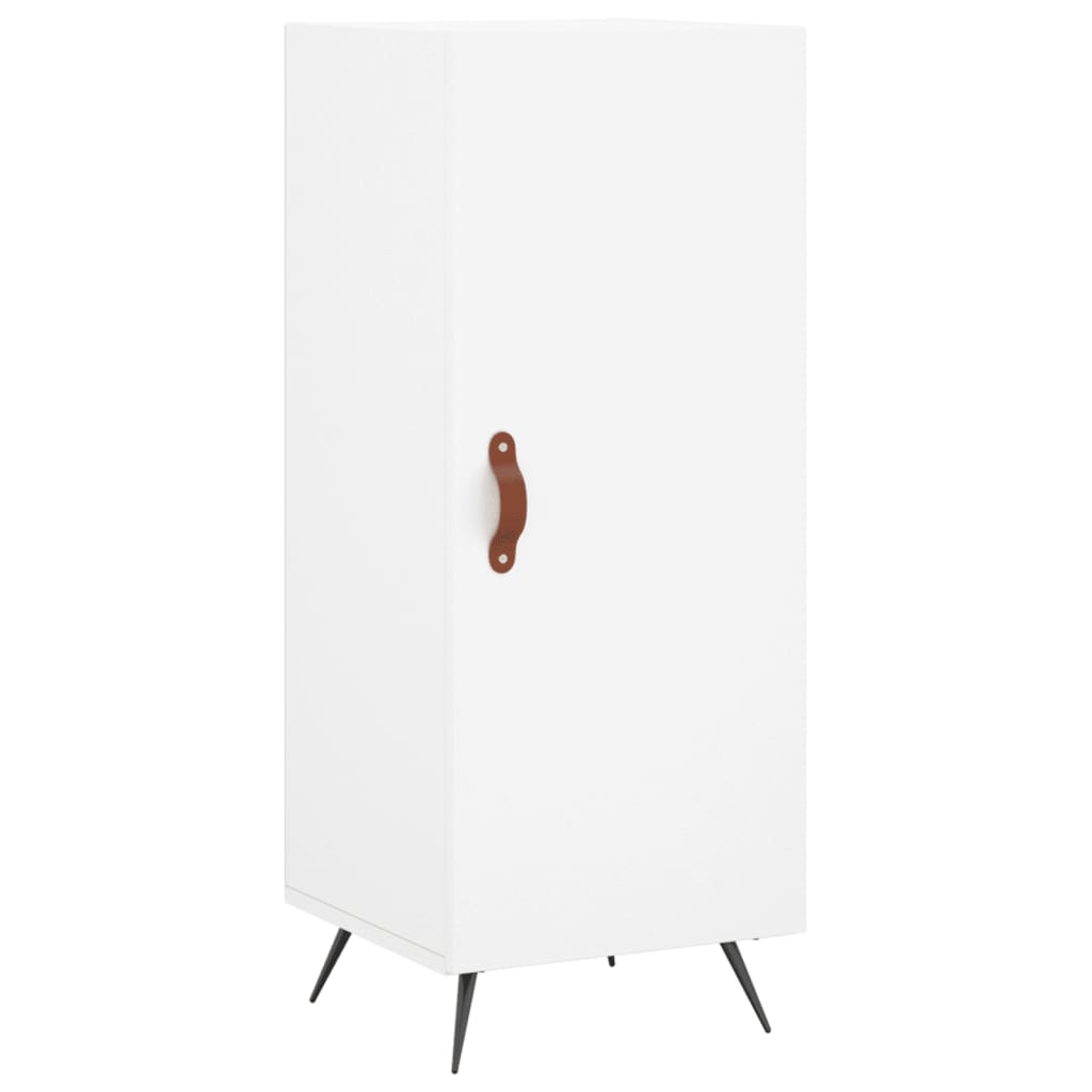vidaXL Dulap înalt, alb, 34,5x34x180 cm, lemn prelucrat vidaXL Dulap înalt, alb, 34,5x34x180 cm, lemn prelucrat