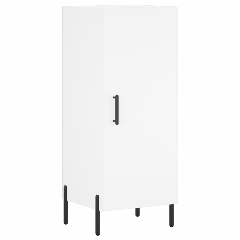 vidaXL Dulap înalt, alb, 34,5x34x180 cm, lemn prelucrat vidaXL Dulap înalt, alb, 34,5x34x180 cm, lemn prelucrat