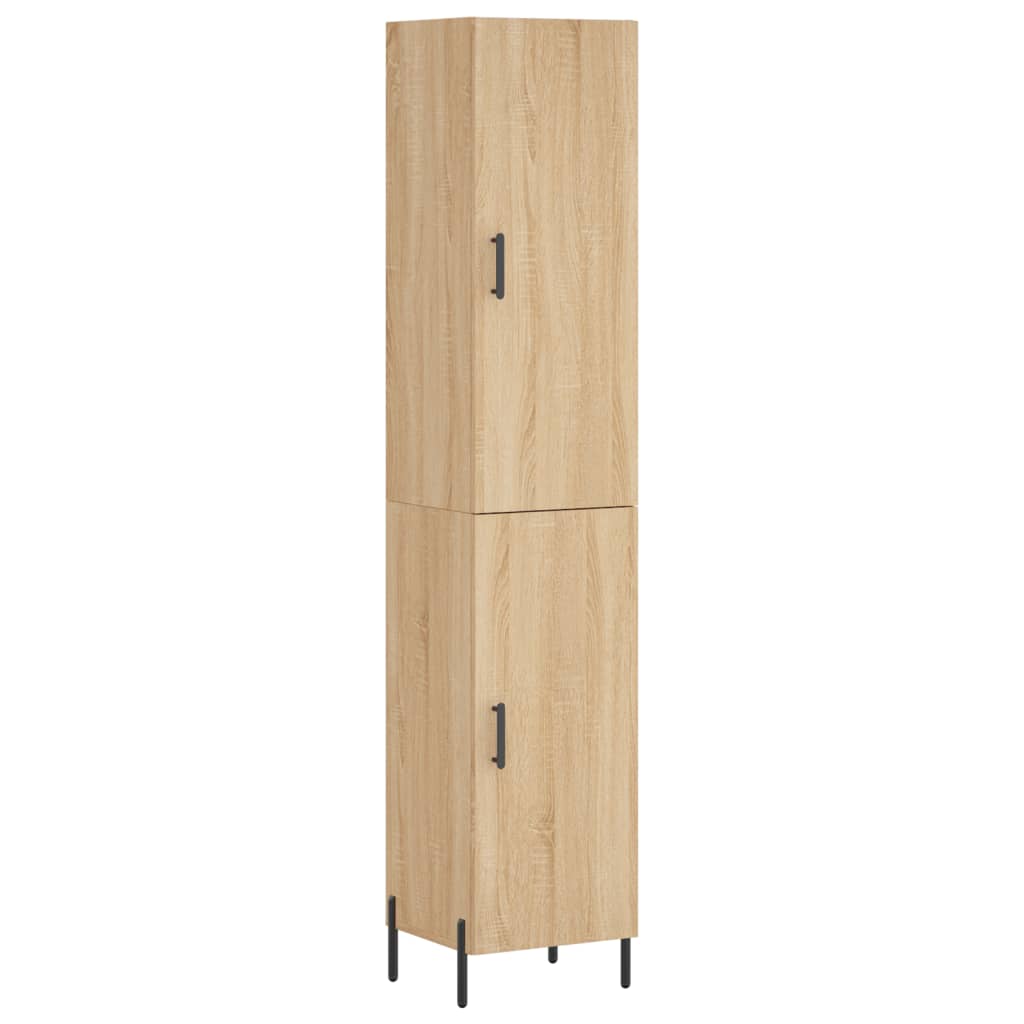 vidaXL Dulap înalt, stejar sonoma, 34,5x34x180 cm, lemn prelucrat vidaXL Dulap înalt, stejar sonoma, 34,5x34x180 cm, lemn prelucrat