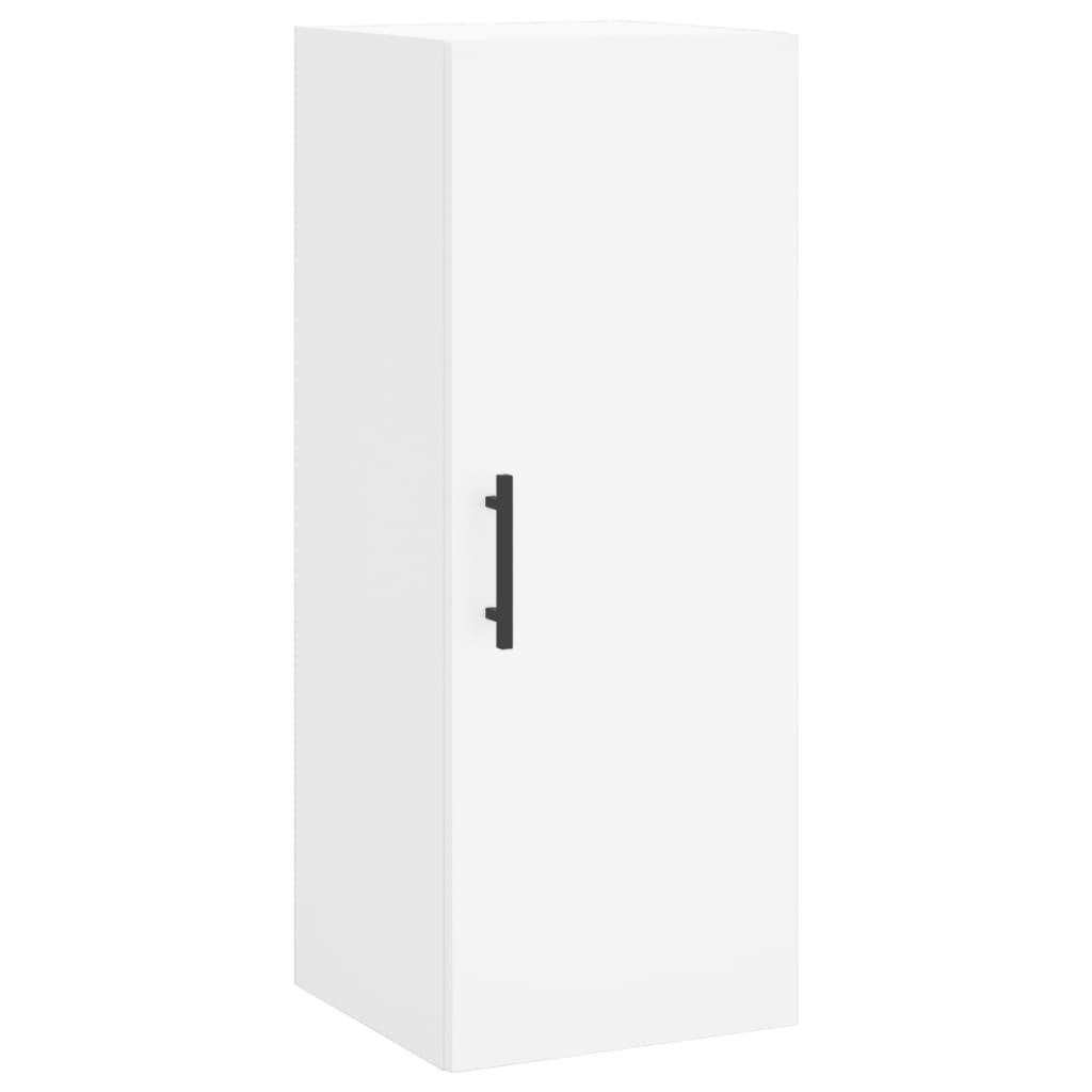 vidaXL Dulap înalt, alb, 34,5x34x180 cm, lemn prelucrat vidaXL Dulap înalt, alb, 34,5x34x180 cm, lemn prelucrat