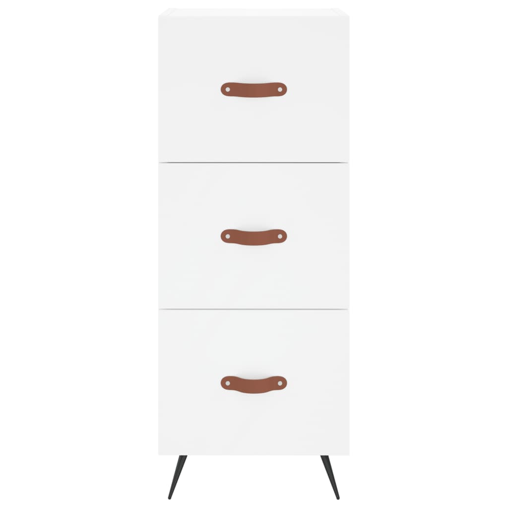 vidaXL Dulap înalt, alb, 34,5x34x180 cm, lemn prelucrat vidaXL Dulap înalt, alb, 34,5x34x180 cm, lemn prelucrat