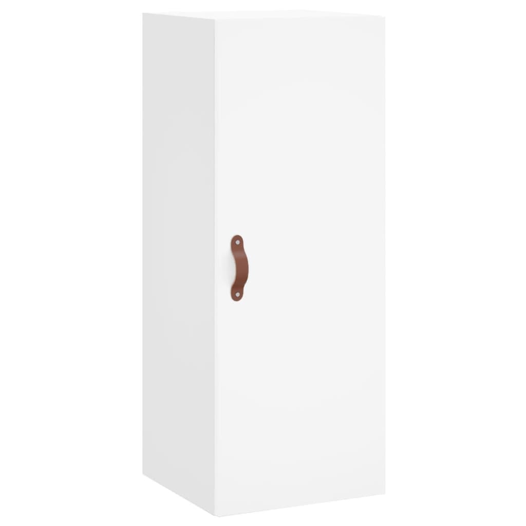 vidaXL Dulap înalt, alb, 34,5x34x180 cm, lemn prelucrat vidaXL Dulap înalt, alb, 34,5x34x180 cm, lemn prelucrat