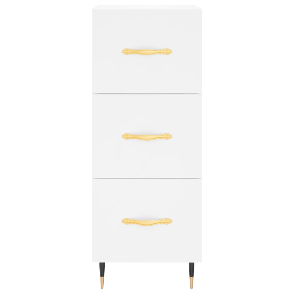 vidaXL Dulap înalt, alb, 34,5x34x180 cm, lemn prelucrat vidaXL Dulap înalt, alb, 34,5x34x180 cm, lemn prelucrat