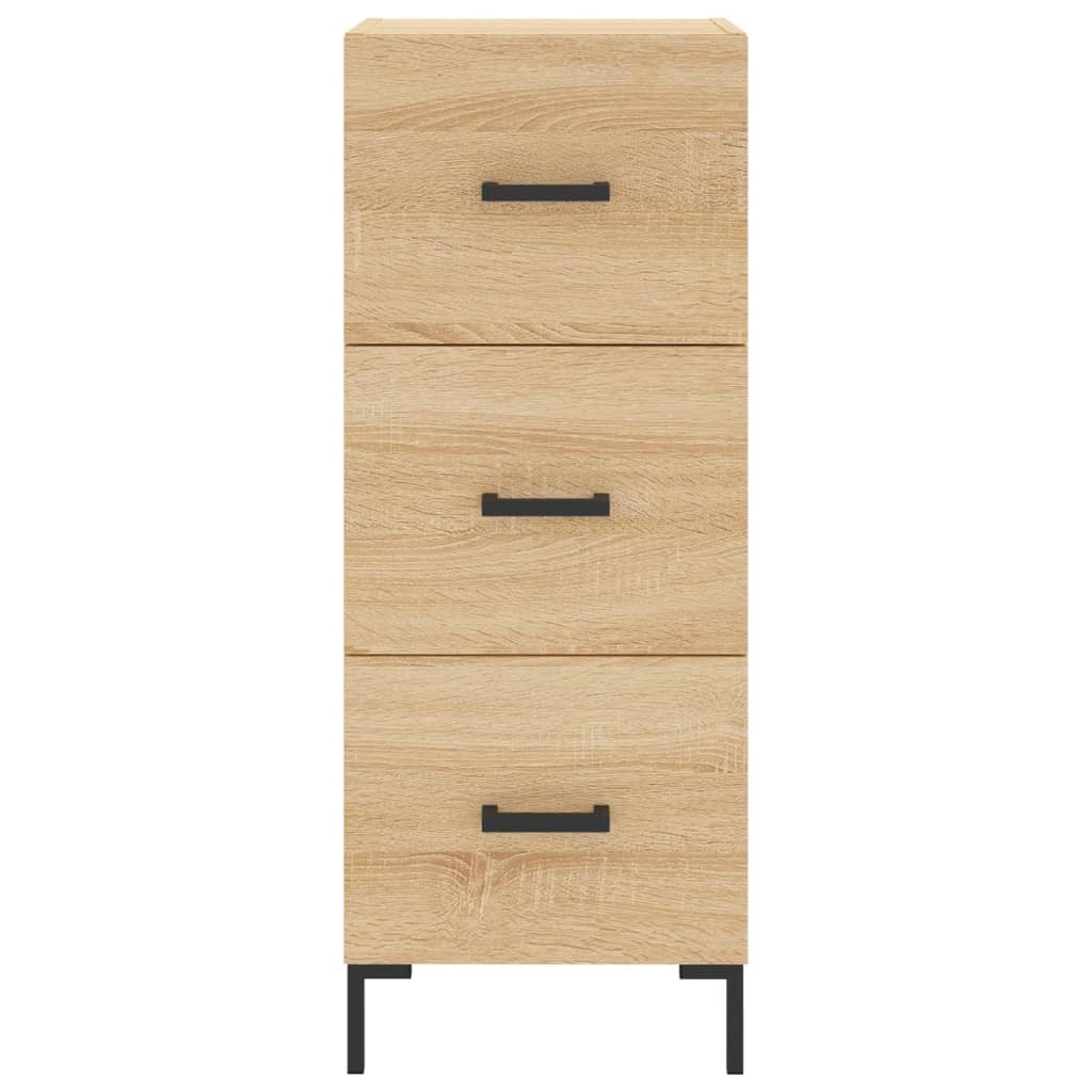 vidaXL Dulap înalt, stejar sonoma, 34,5x34x180 cm, lemn prelucrat
