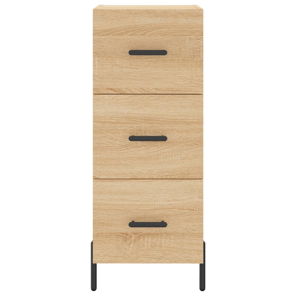 vidaXL Dulap înalt, stejar sonoma, 34,5x34x180 cm, lemn prelucrat