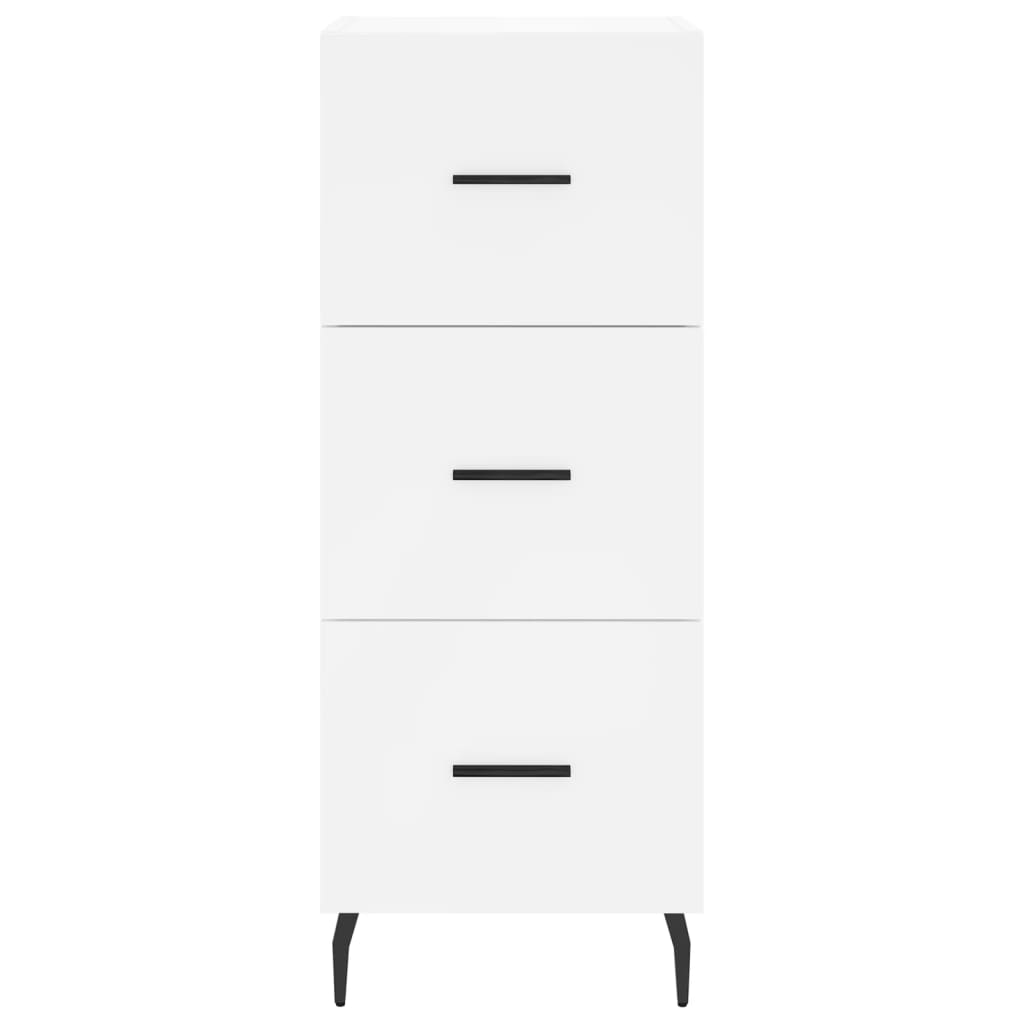 vidaXL Dulap înalt, alb, 34,5x34x180 cm, lemn prelucrat vidaXL Dulap înalt, alb, 34,5x34x180 cm, lemn prelucrat