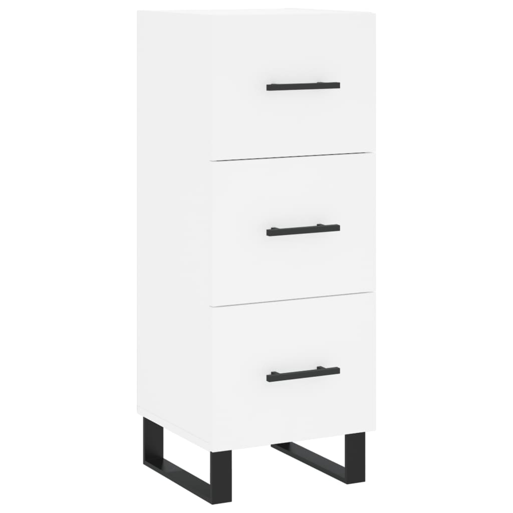 vidaXL Dulap înalt, alb, 34,5x34x180 cm, lemn prelucrat vidaXL Dulap înalt, alb, 34,5x34x180 cm, lemn prelucrat