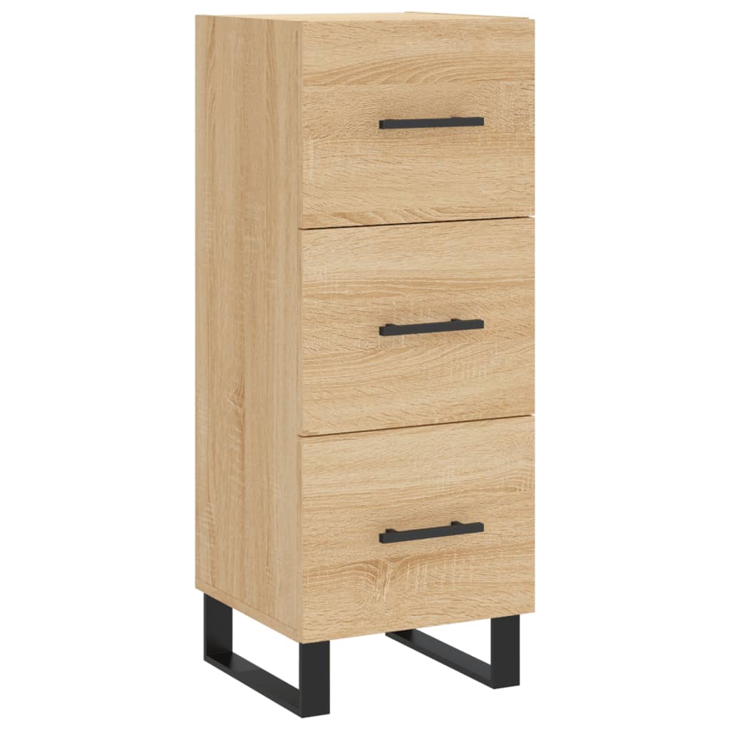 vidaXL Dulap înalt, stejar sonoma, 34,5x34x180 cm, lemn prelucrat