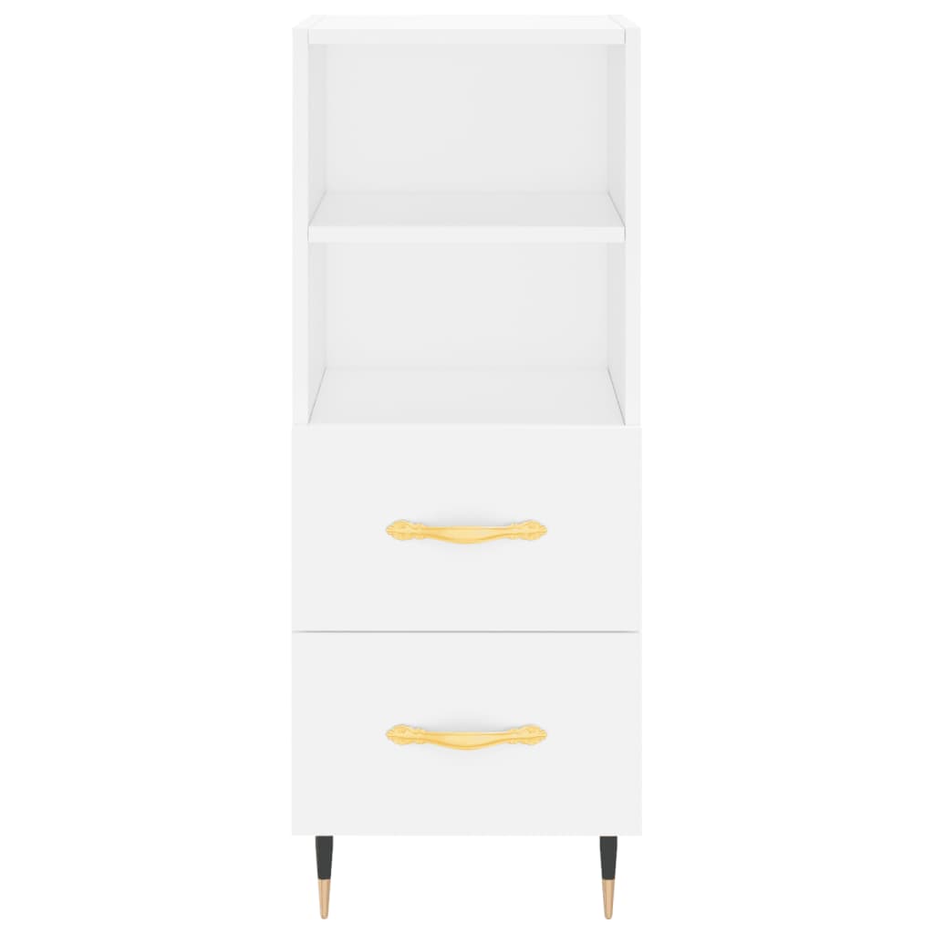 vidaXL Dulap înalt, alb, 34,5x34x180 cm, lemn prelucrat vidaXL Dulap înalt, alb, 34,5x34x180 cm, lemn prelucrat