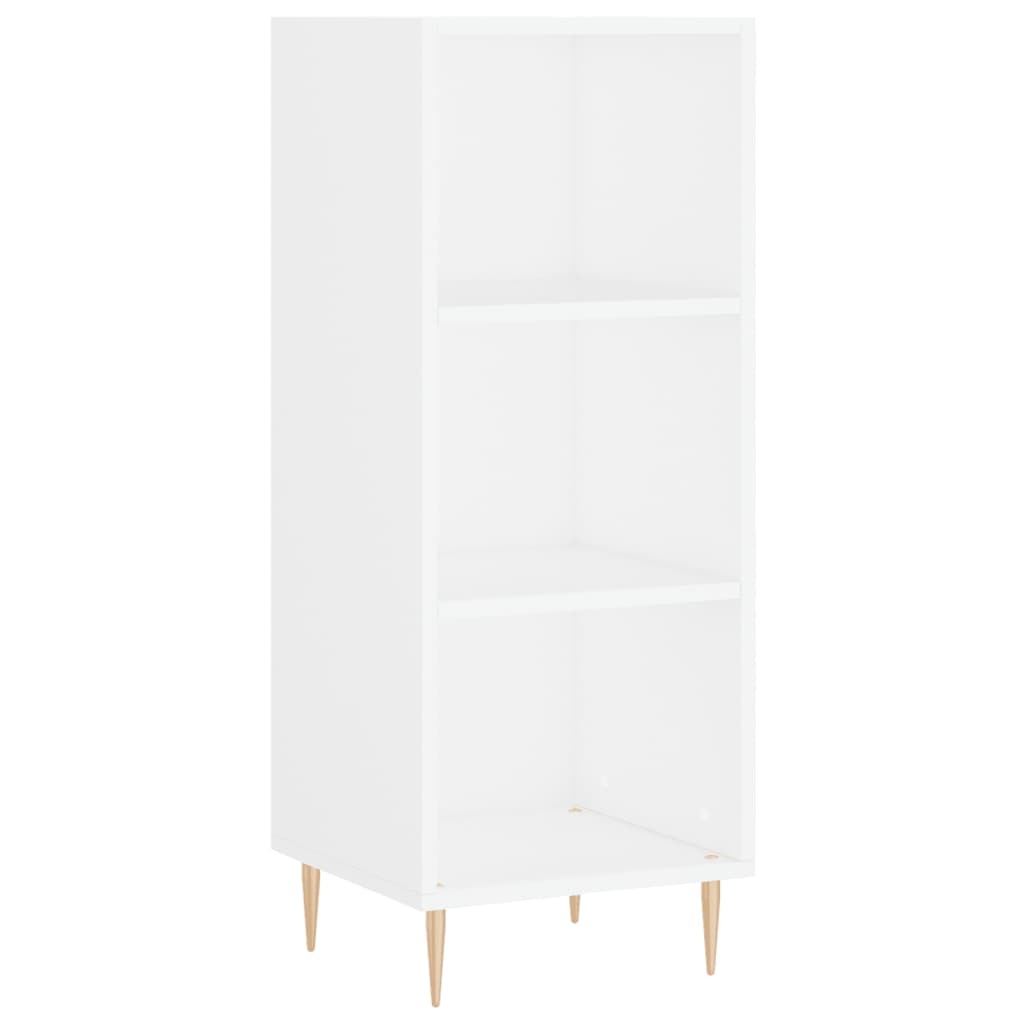 vidaXL Dulap înalt, alb, 34,5x34x180 cm, lemn prelucrat vidaXL Dulap înalt, alb, 34,5x34x180 cm, lemn prelucrat