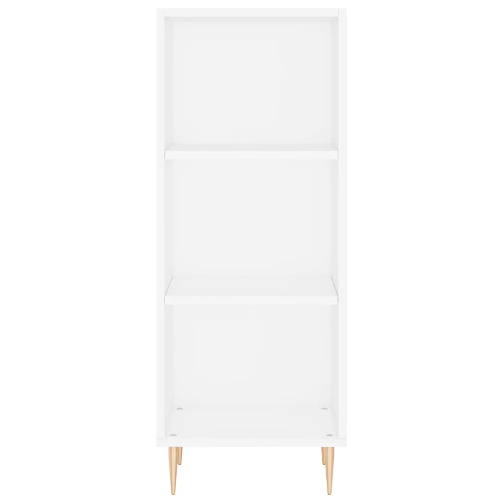 vidaXL Dulap înalt, alb, 34,5x34x180 cm, lemn prelucrat vidaXL Dulap înalt, alb, 34,5x34x180 cm, lemn prelucrat