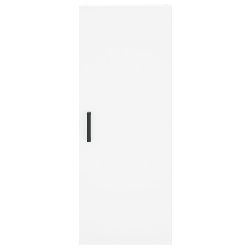 vidaXL Dulap înalt, alb, 34,5x34x180 cm, lemn prelucrat vidaXL Dulap înalt, alb, 34,5x34x180 cm, lemn prelucrat