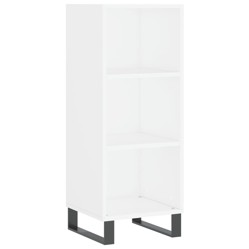 vidaXL Dulap înalt, alb, 34,5x34x180 cm, lemn prelucrat vidaXL Dulap înalt, alb, 34,5x34x180 cm, lemn prelucrat