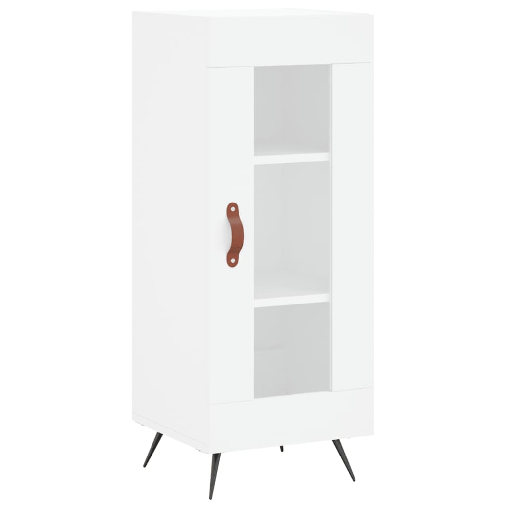 vidaXL Dulap înalt, alb, 34,5x34x180 cm, lemn prelucrat vidaXL Dulap înalt, alb, 34,5x34x180 cm, lemn prelucrat
