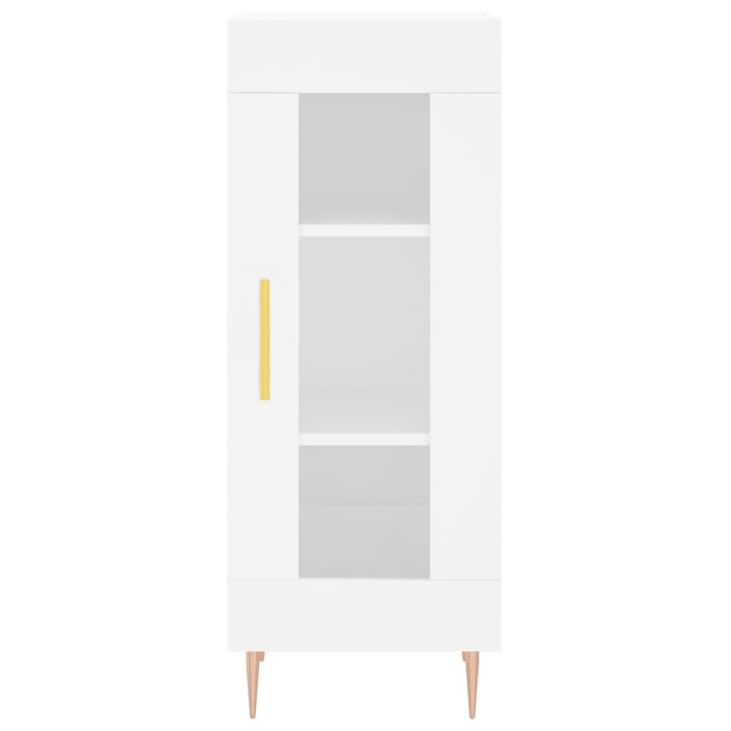 vidaXL Dulap înalt, alb, 34,5x34x180 cm, lemn prelucrat vidaXL Dulap înalt, alb, 34,5x34x180 cm, lemn prelucrat