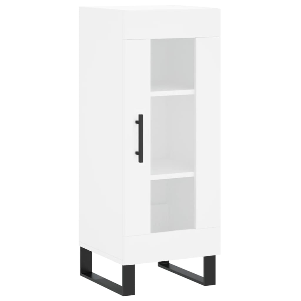 vidaXL Dulap înalt, alb, 34,5x34x180 cm, lemn prelucrat vidaXL Dulap înalt, alb, 34,5x34x180 cm, lemn prelucrat