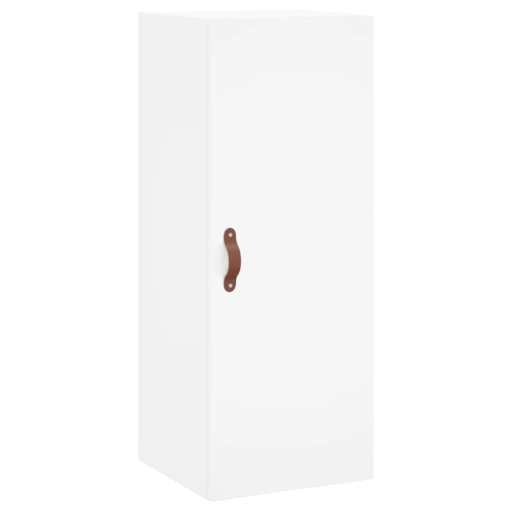 vidaXL Dulap înalt, alb, 34,5x34x180 cm, lemn prelucrat vidaXL Dulap înalt, alb, 34,5x34x180 cm, lemn prelucrat