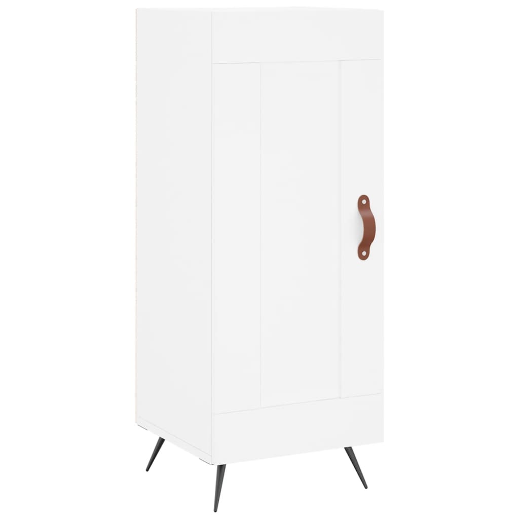 vidaXL Dulap înalt, alb, 34,5x34x180 cm, lemn prelucrat vidaXL Dulap înalt, alb, 34,5x34x180 cm, lemn prelucrat