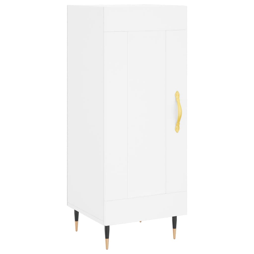 vidaXL Dulap înalt, alb, 34,5x34x180 cm, lemn prelucrat vidaXL Dulap înalt, alb, 34,5x34x180 cm, lemn prelucrat