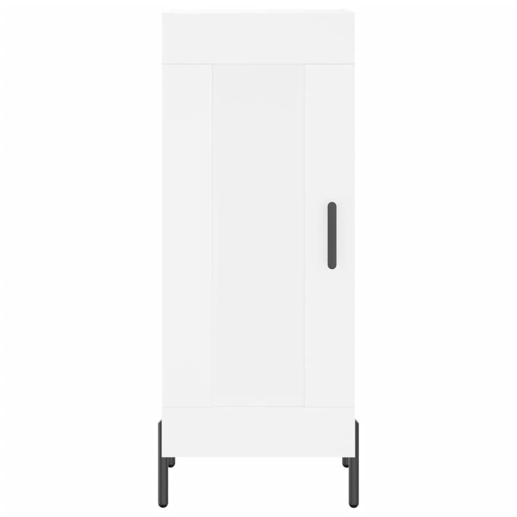 vidaXL Dulap înalt, alb, 34,5x34x180 cm, lemn prelucrat vidaXL Dulap înalt, alb, 34,5x34x180 cm, lemn prelucrat